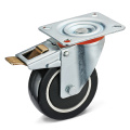 Heavy Duty Swivel Hollow Kingpin Pu Caster