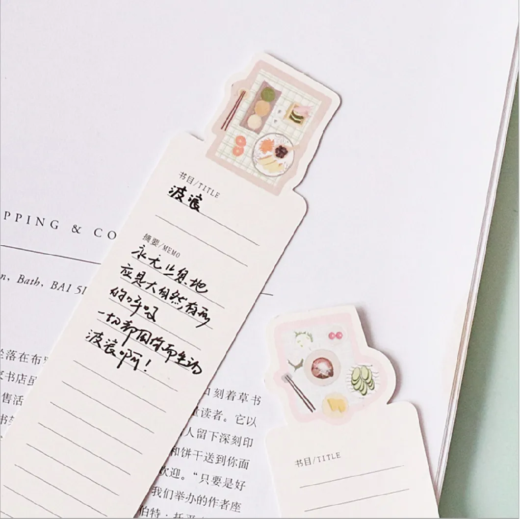 30PCS Per Box Paper Cardboard Bookmark