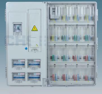 16 position polycarbonate meter box