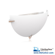 Frosted White Glass LED 60W Sconces Wall