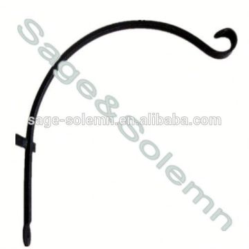 Customized Black Curved Hanging Bracket