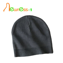 Men Black knitting Beanie Hats