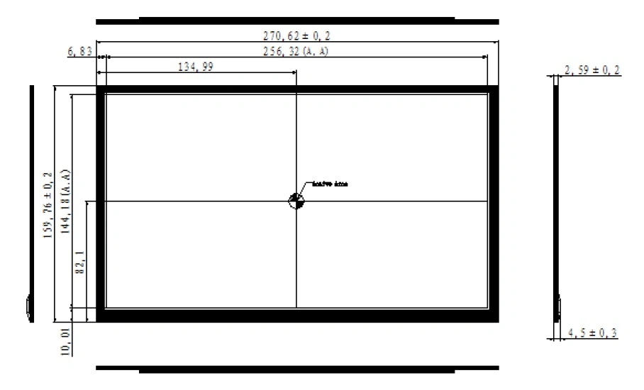 Ronen 30pin 11.6inch LCD Display with Edp Interface