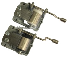 Hand-Cranked Mini Custom Music Box Movement