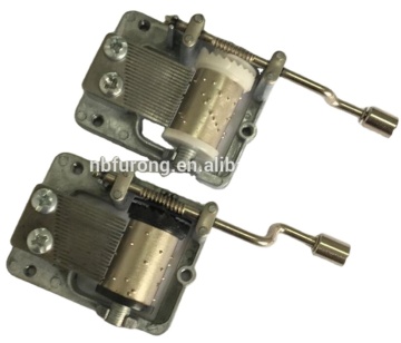 Hand-Cranked Mini Custom Music Box Movement