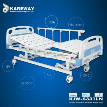 Made in china icu manual medicare hospital bed