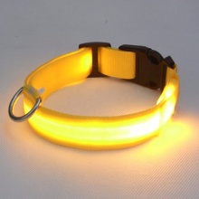 Hot Selling Collar: LED Waterproof USB Rechargeable Reflective Dog Collar
