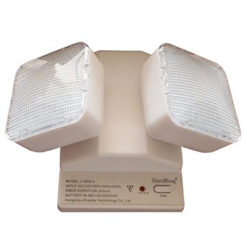 Adjustable 3W Double-head Led Emergency Lamp