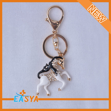 Hot Sale Of Horse Shape High Quality Rhinestone Keychain