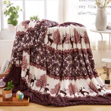Wholesale Elegant Chunky Geometric Pattern Throw Blanket