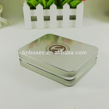 supplier custom colorful printing metal rectangle tin poker box
