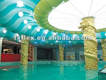 pvc stretch celling film