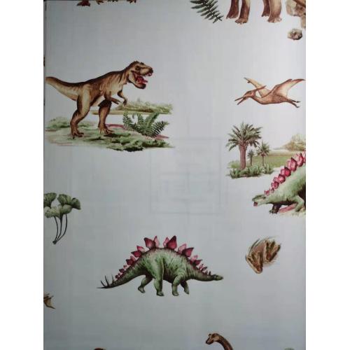 วอลเปเปอร์ติดผนัง PVC Kids ขนาด 106 ซม. Dragon Design HomeDecor Wallpaper