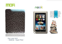Customized Tablet Protective Nook Cover Case Laser Logo Various Colors