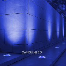 Outdoor Waterproof Solar Ground Light - Deck Recessed Pavement Marker