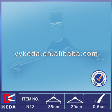 bra hanger for female's lingerie with size cap