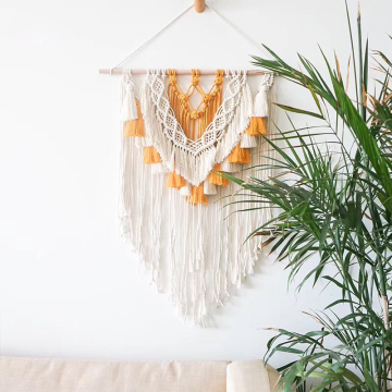 Boho Cotton Macrame Wall Hangings - Handmade Tapestries for Home Decor