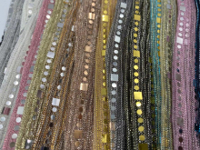 New Shinning Metallic Lurex Spangle Sequin Fabric