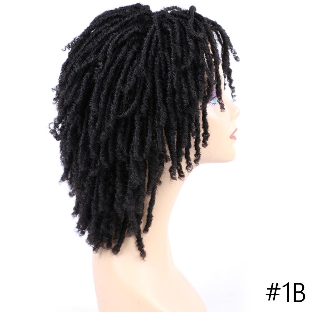 MYZYR private label  long hair crochet heat-resistant synthetic wig,multiple colourDirty braid , synthetic afro wig#T530