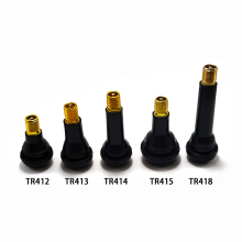 TR415 Rubber Snap-in Valves - 42mm x 24mm Vehicle Tire Valve Stems