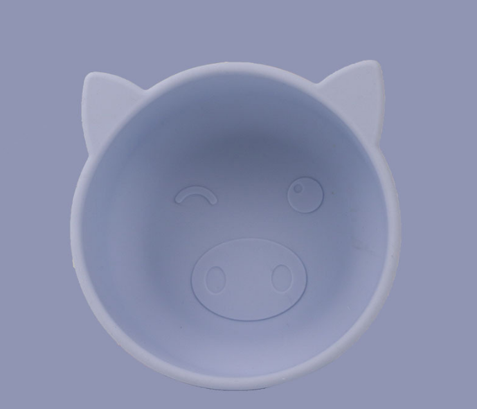 Silicone Pig Shaped Baby Bowls