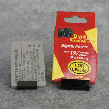 High quality Camera Battery DB-L40 3.7v 1200mAh for Sanyo , China camera battery manufacturer