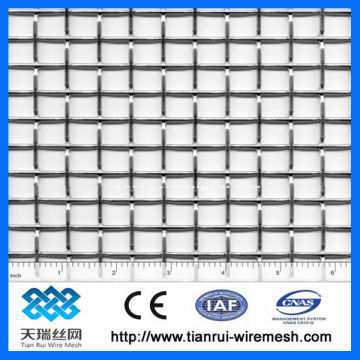 Single weave crimped mesh (ISO)