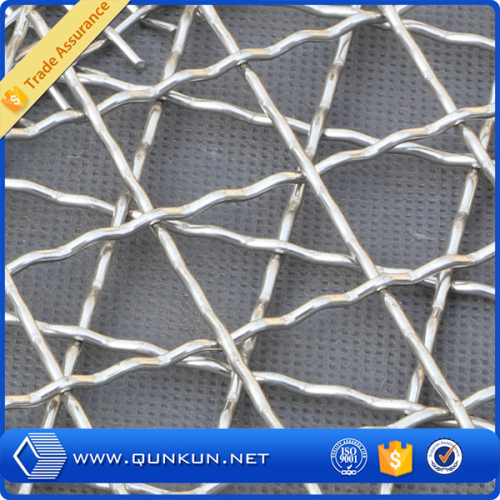 Stainless steel wire crimped wire mesh