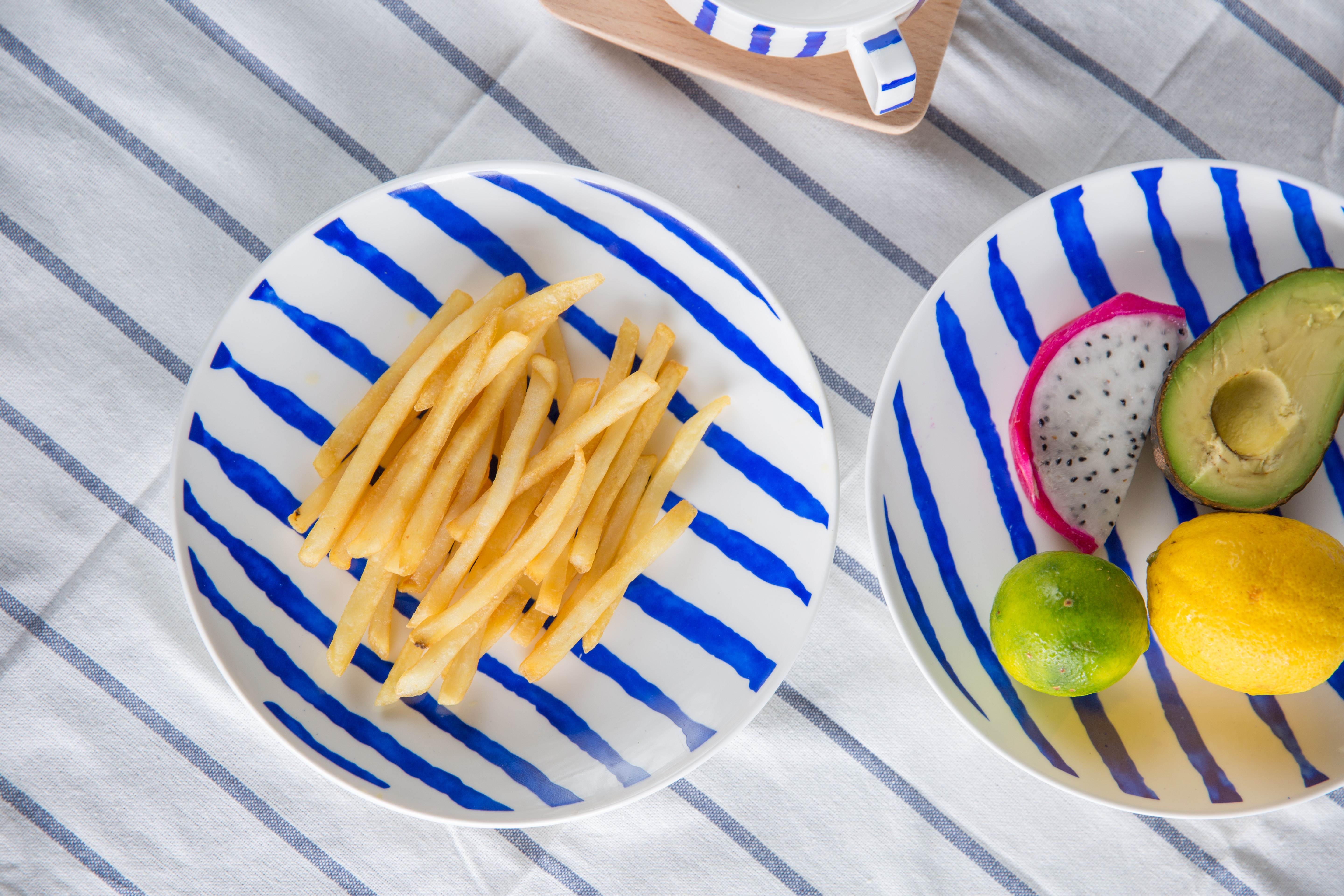 Porcelain Blue Plate