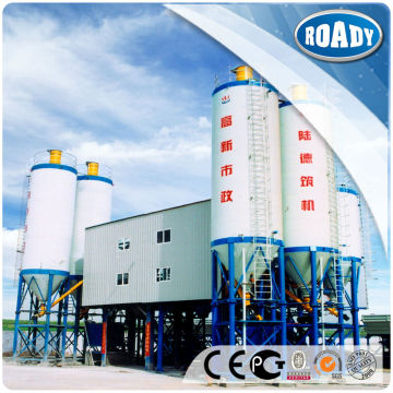 Portable stabilized soil concrete mixing plant