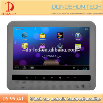 Android Headrest Car Monitor 9 inch Advertising Player WIFI Taxi
