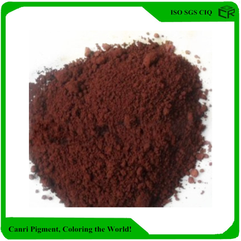 Fine powder iron oxide brown powder pigment