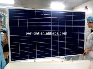 260W Poly 255 Watt China Solar Panels Cost Polycrystalline PV Panels