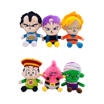 Super Saiyan Dragon Ball plush toys Goku Vegeta stuffed animals for kids birthday gifts