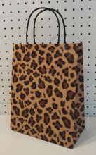 Printed Brown Art Paper Bags With Handles