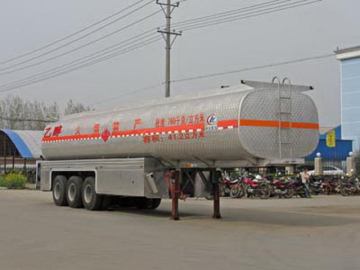 31Tons Tri-axle Chemical Liquid Transport Semi Trailer