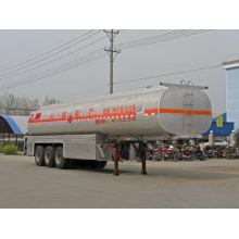 31Tons Tri-axle Chemical Liquid Transport Semi Trailer