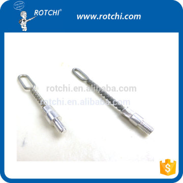 Steel Patch Holder , gun cleaning , hunting gun accessory