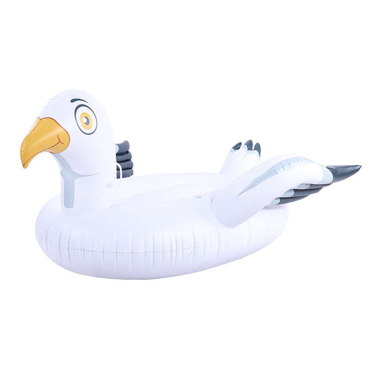 Vente chaude gonflable drôle de mouette piscine flottante