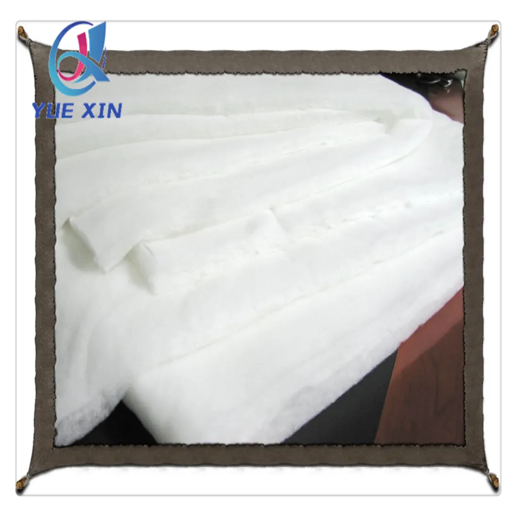 High Clo Value Polyester Wadding for Garments and Quilt