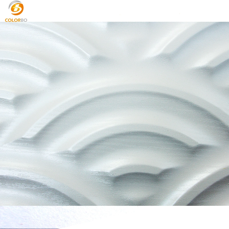 Interior Environmental Protection MDF Wave Decorative Wall Panels