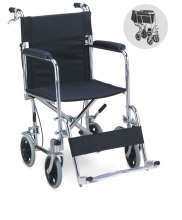 Good Price Convenient Portable Folding Patient Wheel Chair