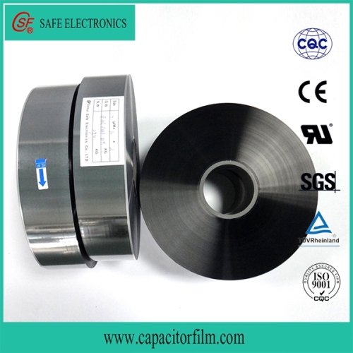 china made super quality metallized polypropylene safety film