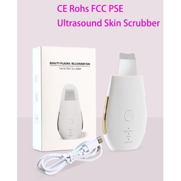 CE Rohs FCC 26000 hertze vibrating Japan PSE scrubber facial skin spatula