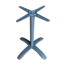 High-Strength Dark Grey Diecasting Aluminum Table Base