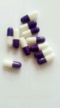 purple white gelatin hard capsule 1