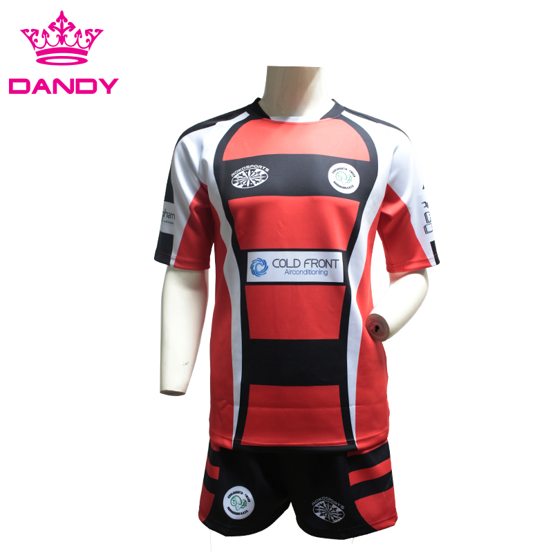 Camiseta de rugby de entrenamiento personalizada para hombre