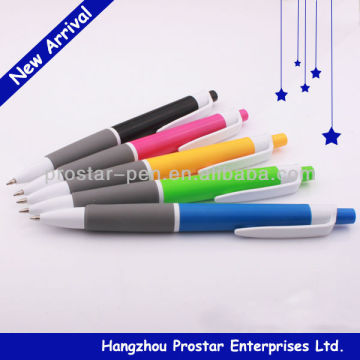 Cheap plastic pen, pen with logo, office pen, pen with grip