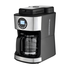12 Cup LCD Display Electric Coffee Maker Grinder