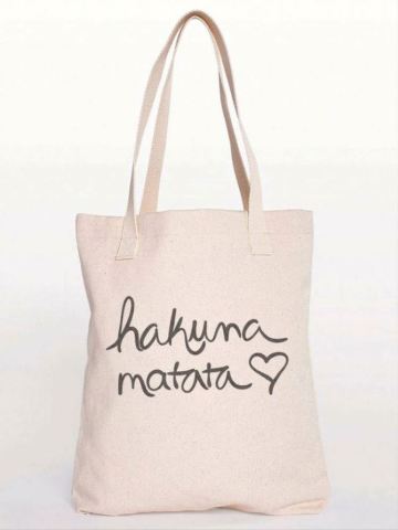 plain color canvas beach bag